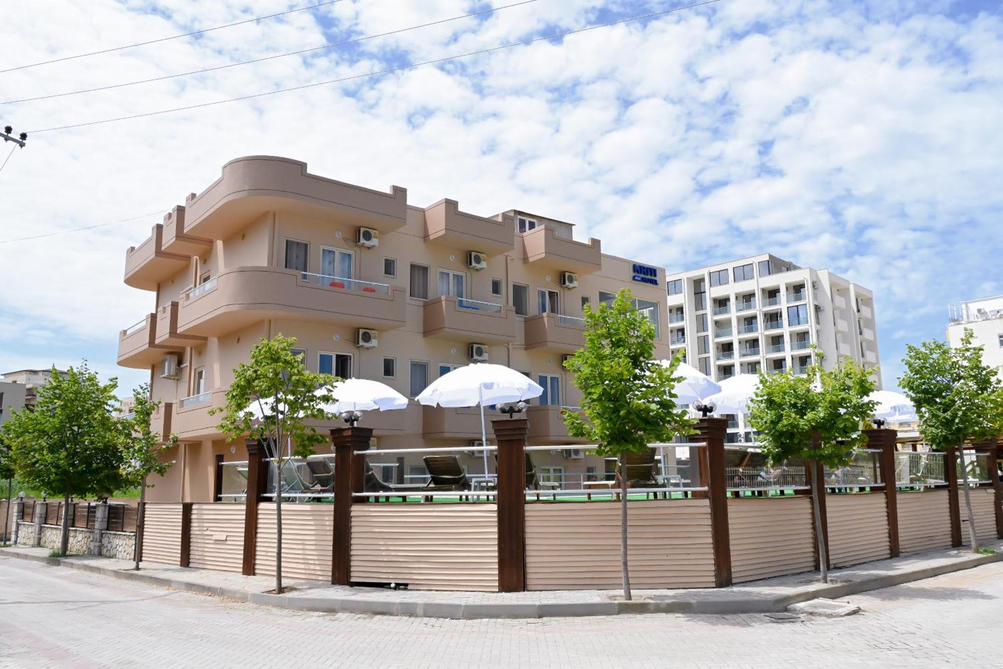 Hotel Kriti Max , Shengjin Shëngjin Kültér fotó
